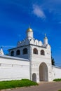 Annunciation gate church of Intercession Pokrovsky convent in Suzdal, Russia Royalty Free Stock Photo
