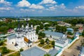 Annunciation Monastery in Murom, Russia. Aerial view