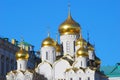 Annunciation orthodox church. Moscow Kremlin Royalty Free Stock Photo