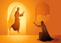 Annunciation to the Blessed Virgin Mary Royalty Free Stock Photo