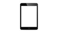 IPad Mini Black and white Royalty Free Stock Photo