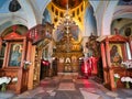 Ornamental interior of Orthodox church