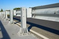Anodized safety steel barrier