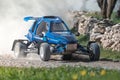 Anogyra, Cyprus - January 29, 2023: Semog Bravo Sport Crosskart at Anogyra Rally Sprint