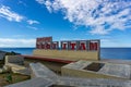 Anoi Itam is a cultural heritage site. Japanese fortress during the reign of Nippon in Indonesia Royalty Free Stock Photo