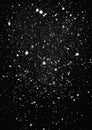 Anomalous Snow: A Cosmic Flurry of White Dots and Floating Parti