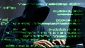 Anonymous Cyber Security Threat Concept With Hacker Using Laptop Computer Royalty Free Stock Photo