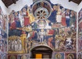 Anonymous frescoes of Santo Stefano Church, Soleto, Italy fresco Royalty Free Stock Photo