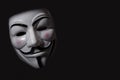 Anonymous mask Royalty Free Stock Photo