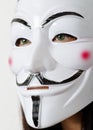 Anonymous mask Royalty Free Stock Photo