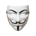 Anonymous mask (Guy Fawkes Mask) Royalty Free Stock Photo