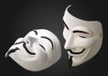 Anonymous mask vector 3d isometric