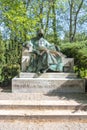 Anonymous Statue near Vajdahunyad castle in Budapest, Hungary