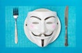 Anonymus in the concept Royalty Free Stock Photo