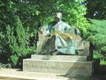 Anonymus statue in Budapest