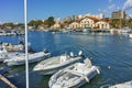 Anoramic view of Port and town of Alexandroupoli, Greece