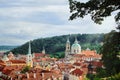 ÃÂ anoramic view of Prague