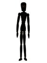 Anorexic dummy Royalty Free Stock Photo