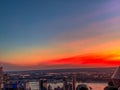 Another breathtaking view of NYC skyline. Royalty Free Stock Photo