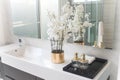 Another corner of the bathroom, elegant and contemporary