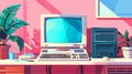 Another retro software paint window interface, capturing the nostalgic aesthetic of early digital art.