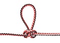 Another side alpine butterfly knot harness loop