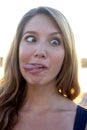 Another silly face Royalty Free Stock Photo