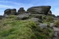 Rock formations on Kinder Scout