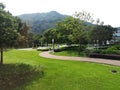 Another view of a park at Lantau area near by a theme park in Hong Kong