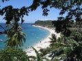 Another view White Beach - Puerto Galera Royalty Free Stock Photo