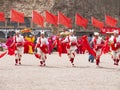 Ansai Waist Drum Dance Royalty Free Stock Photo