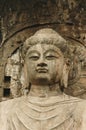 Anscient Buddhist cave statue.