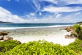 Anse Banane, La Digue, Seychelles Royalty Free Stock Photo