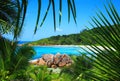 Anse Cocos Beach, Island La Digue, Republic of Seychelles, Africa