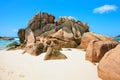 Anse Cocos Beach, Island La Digue, Republic of Seychelles, Africa