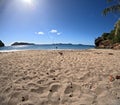 Anse crawen beach, terre de haut, les saintes, guadeloupe Royalty Free Stock Photo