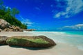 Anse Georgette Praslin Seychellen Royalty Free Stock Photo