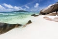 Anse Grosse Roche, La Digue, Seychelles Royalty Free Stock Photo