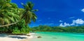 Anse a La Mouche - Paradise beach in Seychelles, Mahe Royalty Free Stock Photo