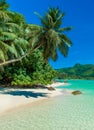 Anse a La Mouche - Paradise beach in Seychelles, Mahe