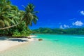 Anse a La Mouche - Paradise beach in Seychelles, Mahe Royalty Free Stock Photo