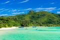 Anse a La Mouche - Paradise beach in Seychelles, Mahe