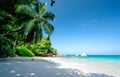 Anse Lazio beach, Praslin island Royalty Free Stock Photo