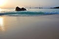 Anse Lazio beach, Seychelles Royalty Free Stock Photo