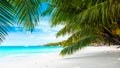 Anse Lazio - the most beautiful beach of Seychelles. Praslin, Seychelles Royalty Free Stock Photo