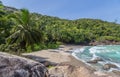 Anse Major beach on Mahe Seychelles