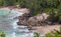 Anse Major beach on Mahe Seychelles