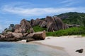 Anse Marron ,Tropical beach at Seychelles