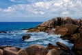 Anse Marron ,Tropical beach at Seychelles