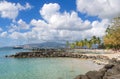 Anse Mitan - Martinique - Tropical island of Caribbean sea Royalty Free Stock Photo